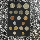 Israel 18x Coin Mint Set Lot b2389 Including Silver  With Case