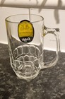 Vintage Grunhalle Lager Half Pint Glass Tankard Retro 1970s New greenall Whitley
