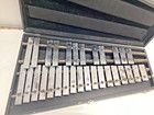 Leedy Orchestra Bells In Case 1 1 4  Steel Bars Glockenspiel G-c Vintage