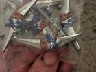 Vintage Bag Of 15 New  American Airlines Aa Plastic Advertising   Pins