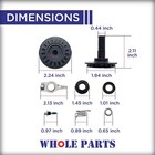 New 675806 Dishwasher Impeller Kit For Drain And Wash For Whirlpool