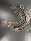8 Sets Of 6 Paracord Lanyards - Keys Id Badges Whistles Gear