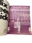 Vintage Metropolitan Opera Program     1970 Atlanta Season