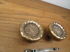 Old Eastlake    Brass Door Knobs Ornate Details