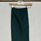 Vintage Levi   s Pull On Women   s Pants 28   x28    Forest Green Business Career Slacks