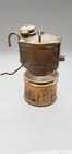 Justrite Carbide Mining Helmet Lamp Coal Miner s Light Antique Vtg 4  Usa Made