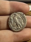 Rare Attractive Vespasian Tetradrachm Roman Empire Greek Ancient Silver Coin Xf
