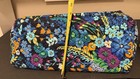 Vera Bradley Weekender Travel Bag Midnight Wildflowers Nwot No Shoulder Strap