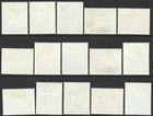 Seychelles 1952 Kgvi Pictorial Definitive Set  Sg 158 172 Mint  hinged  Cat   90