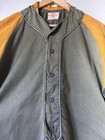 True Vintage 1940 1950 Baseball Uniform Jersey Two Tone Size Large Raglan 