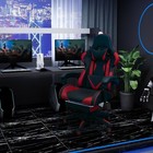 Gaming Chair Racing Pu Massage Executive Office Computer Desk Seat Swivel Red