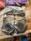 3 5mm Portable Wired Headphones Over-ear Stereo Hi-fi Headset Foldable 5 Pack