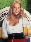 Vintage St  Pauli Girl Poster Bremen Germany Oktoberfest Beer Advertising Sexy