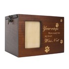 Pet Urn For Ashes Cremation Urn Engraved Box Dog Memorial Cremains Keepsake