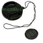 52mm 52 Mm Center Pinch Snap On Front Lens Cap Cover For Canon Nikon Sony Camera