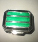 Vintage Gucci Sterling Silver And Enamel Pill Box