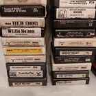 Vintage Lot Of 60s 70s Trucker outlaw Country And Oldies 8 Track Tapes Tested