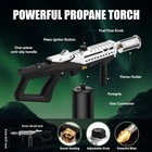Powerful Propane Torch Gun  Kitchen Torch With Adjustable Flame  Flamethrower 