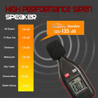 200w Pa Siren Horn Speaker 180   8 Ohms 125-135db Ip66 Waterproof For Police