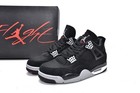 Jordan 4 Se  black Canvas  Men s Mid Top Retro Basketball Shoes