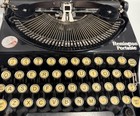 Vintage 1920s Remington Portable Typewriter In Built-in Case - Black As-is