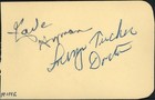 Vintage Mystery British Entertainer Autographs  1