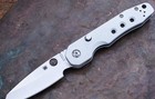 Spyderco Smock Cpm-cruwear Satin Blade Satin Aluminum Handles C240alcwp