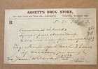 2 - Antique Prescriptions Pharmacy Medicine Drug Arnett   s Drug Store 1909 Indpls