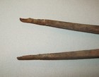 Antique Vtg 19th C 1800s Wrought Iron Open Hearth Fireplace Or Blacksmith Tongs