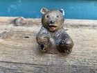 Vintage 2 5 Inch Chalkware Bear cub Souvenir Yellowstone National Park