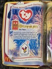 Mcdonalds Ty Millennium The Bear Beanie Baby Rare Retired Jan 1  1999 Dob
