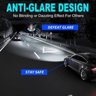 For Dodge Ram 1500 2500 3500 2009-2023 Xenon White Led Headlight Light Bulbs Kit