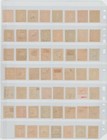 60 Anchor 7c  rows  Crystal-clear Stock Sheets   Single Sided-free Shipping 