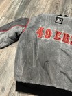 Starter San Francisco 49ers Nfl Acid Wash Puffer Jacket Men   s M Usa Vintage 90s