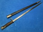 Rare Original M1898 German Early One-piece Grip Bayonet And Scabbard Wkc 1902