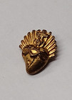 Sacred Heart Cross Vintage Religious Tiny Screwback Pin