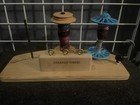 Paradise Fibers Tensioned Lazy Kate 3 Bobbins   2 Spare Bobbins  see 