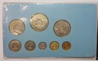 1974 Coins Of Belize 8-coin Uncirculated Specimen Set - Matte Finish  Nice Coins