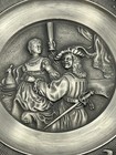 Vintage German Wmf Zinn Ges  Gesch 4 3 8  Pewter Plate Rembrandt 1606-1669