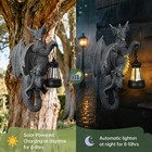 Stunning Solar Dragon Tree Statue - Outdoor Garden Decorative Light-up Ornament