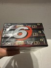 Pack Of 6 Tdk Hi8 Mp 120 Camcorder Video Cassettes New Sealed Premium