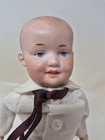 Small Antique Armand Marseille  Boy  German Bisque Doll 9 1 2 -10  Damaged 