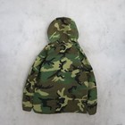 Cold Weather Parka Woodland Camo Military Army Jacket Size Large