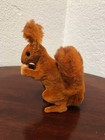 1934 Steiff Red Brown Velvet Squirrel 6  15 Cm Largest Size Made W  Acorn Mint 
