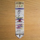 1876 Centennial Exhibition George Washington Stevengraph Silk Ribbon Bookmark Us