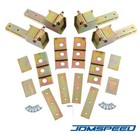 4pcs New Suicide Door Heavy Duty Hidden Hinges Rat Rod 2 Door Weld