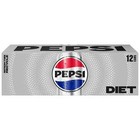 Diet Pepsi Cola Soda Pop  12 Fl Oz  12 Pack Cans - Free Shipping