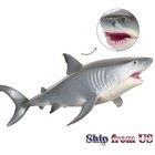 10  Great White Shark Megalodon Meg Model Figure Jaws Ocean Animal Toy Collector