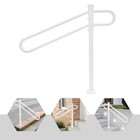 Safety Handrials  Metal Outdoor Stair Railing  Railings For Steps Fits Porch New