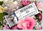 Taylor Swift Pack Of 20 Birthday Invitations  look Like Concert Tickets  New